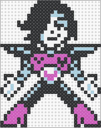 Not....Mini Mettaton Ex?? - black,light blue,pink,metatton,mettaton ex,undertale,deltarune,alphys,gray