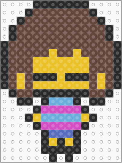 Mini Frisk :D - brown,yellow,undertale,frisk,frisk undertale,stick