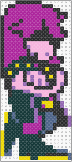 Susie Elevator Sprite Deltarune - pink,deltarune,undertale,susie