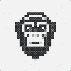 MASTER - monkey,chimpanzee,contemplative,intelligent,monochromatic,detailed,expression,striking,features,black