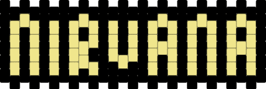 Nirvana design - black,yellow,nirvana,music