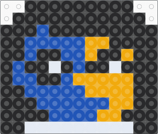 Ena - black,blue,orange
