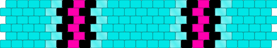 Miku-themed cuff :3 - light blue,miku,vocaloid,hatsune miku,cute,blue,teal