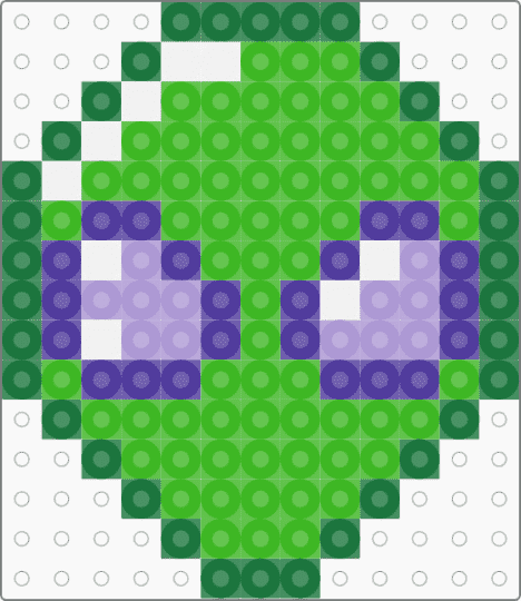 Mini alien - green