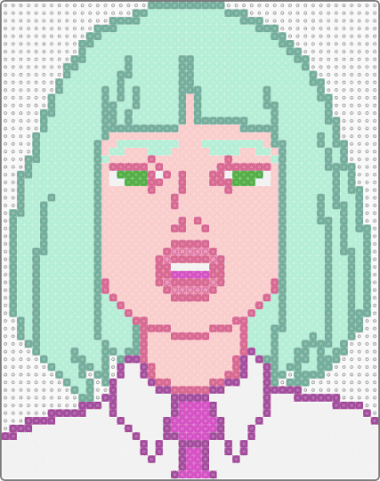 Penny Major Lazer - penny,major lazer,light blue,teal,beige