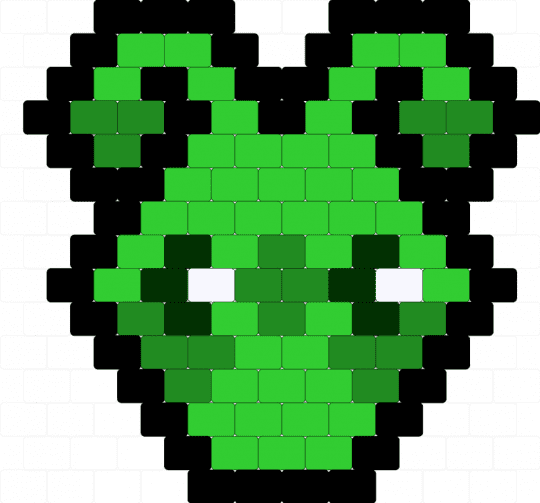 lil alien keychain - green,cotdsciencefictionnovels,alien,silly,keychain,small,smol