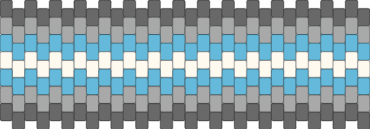 Demiboy cuff - gray,beige,light blue,demi boy,demiboy,cuff,lgbt,lgbtq,demiboy flag