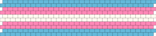 tall trans cuff - light blue,pink,trans,transgender,cuff,lgbt,lgbtq