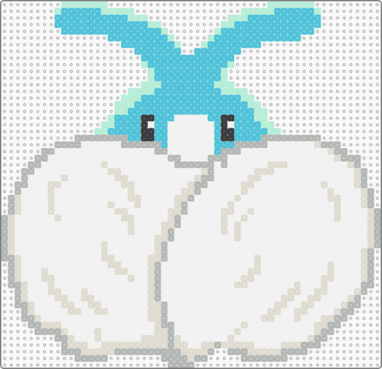 Swablu - white,light blue,beige,pokemon