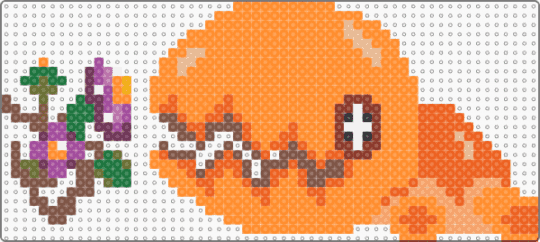 Trapinch_with_flower - orange,pokemon,nature,trapinch