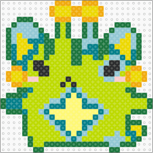 Chubby gnapy:3 - green,cute,alien,cat,gnapy