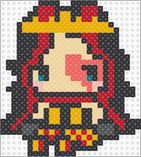Lizzie Hearts - black,beige,red,orange,eah,ever after high,hearts