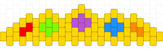 Wearable tiara! - cotdcrowns, yellow