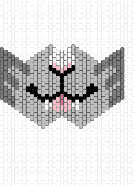 grey tabby mask - tabby,cat,mask,furry,animal,tongue,gray