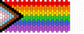 progress flag cuff - progress,pride,flag,cuff,community,colorful,rainbow