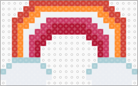 Lesbian rainbow pride - red,orange