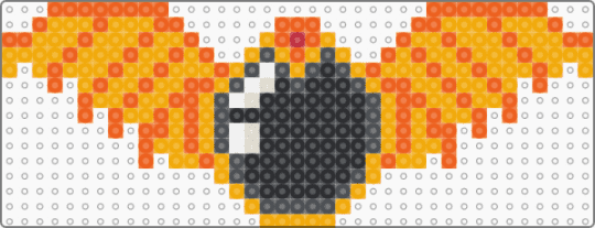 The eye of onyx wings of fire - orange
