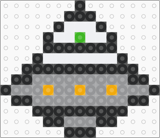 tiny ufo - black,gray