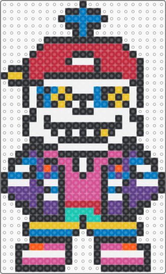 Ugly fresh sans - black, colorful, purple, red, sans, undertale, utmv