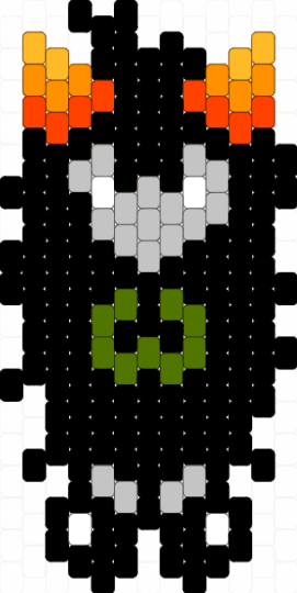 ＼(=^..^)/ < SILLY LITTLE MEULIN - black,beige,homestuck,character