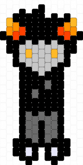SILLY LITTLE KARKAT - black,beige,gray,homestuck,character