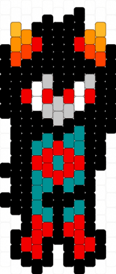 s1lly l1ttl3 l4tul4 (Latula) - black,red,teal,homestuck,character