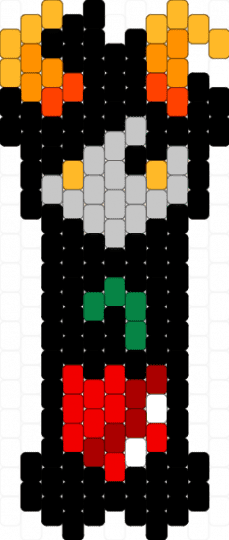 Silly Little Kanaya - black,orange,red,beige,homestuck,character