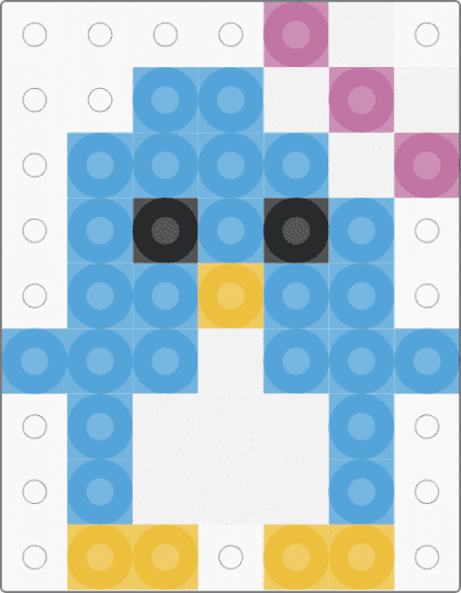 Small Tuxedosam V.1 - light blue