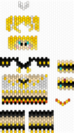 3D Kagamine Rin vocaloid for @cosmicvoid - kagamine rin,vocaloid,3d,music,character,black,yellow