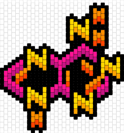 3d flat adenine - adenine,molecule,chemistry,science,charm,pink,orange