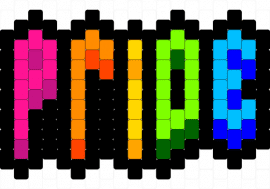 pride - pride,text,charm,gay,rainbow,3d,flat,word,letters