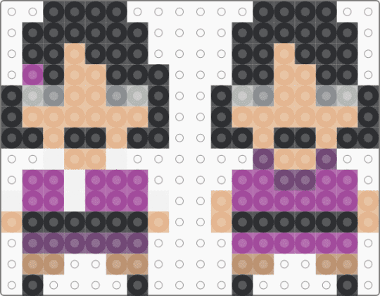 mini miss pauling tf2 2 versions (READ DESC) - beige,pink,small,tf2,miss pauling,pauling,mini,purple,team fortress 2