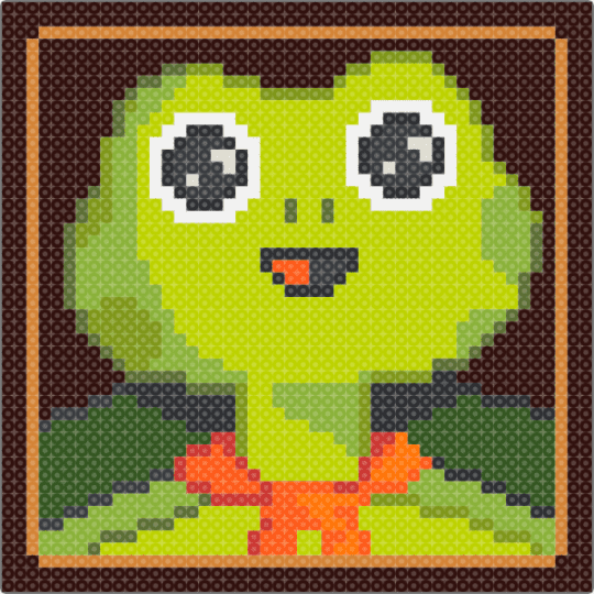 Turtle - green,brown