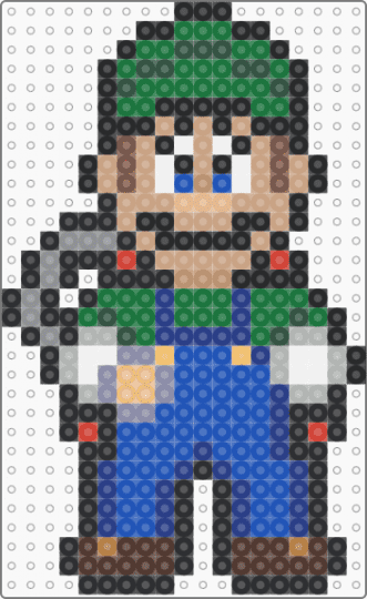 Luigi (Luigi’s mansion) - green,gray,beige,blue,luigis mansion,luigi,mario,ghost,mansion,nintendo,gamecube,boo