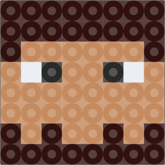 Jschlatt Head - brown, dsmp, jschlatt, mcyt, qsmp, tan