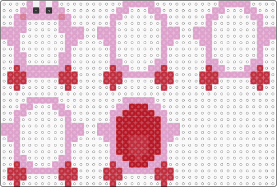 Kirby shaker - kirby, pink, red