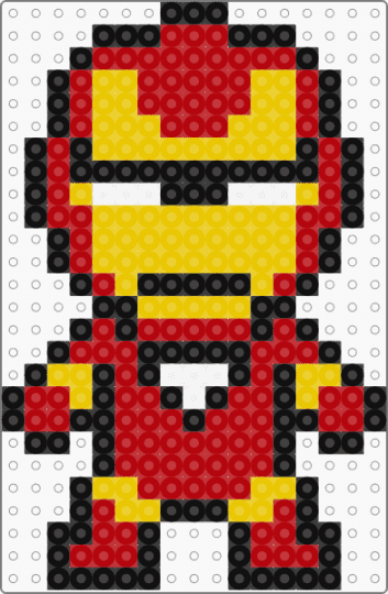 Ironman - red,yellow