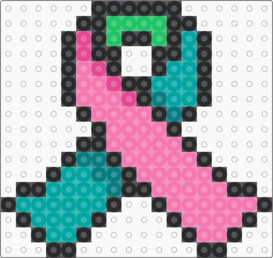 Breast Cancer Ribbon Metastatic - pink,teal,breast cancer,awareness,october,ribbon,cancer,metastatic
