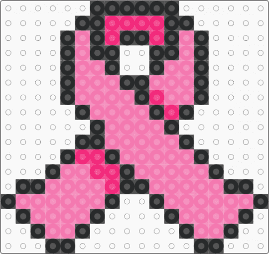 Breast Cancer Ribbon 2 - black,pink,breast cancer,awareness,october,ribbon,cancer