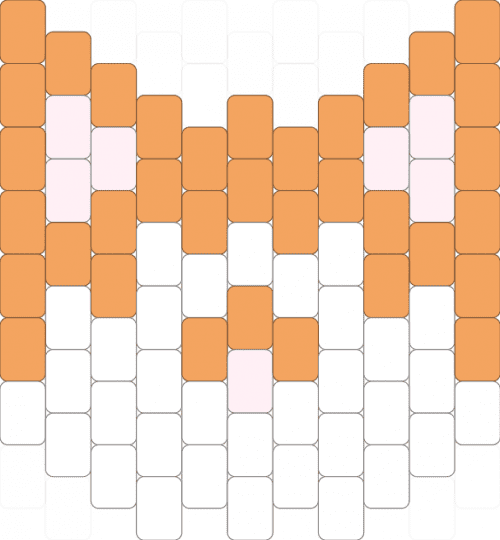 doongie - orange,white