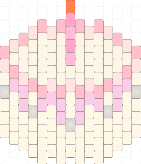 BIRTHDAY CAKE - pink, white
