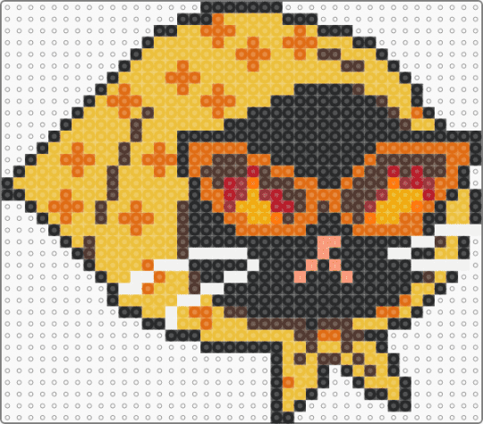 Snazzy Cat - animal, black cat, cat, cute, death becomes her, devil, evil, orange, scarf, yellow