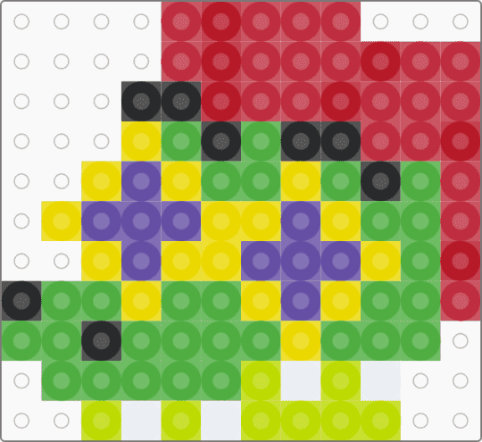 Monty - green,red,fnaf,security breach,montgomery gator