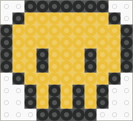 Murder drones skull - yellow,black,murder drones,skull,logo