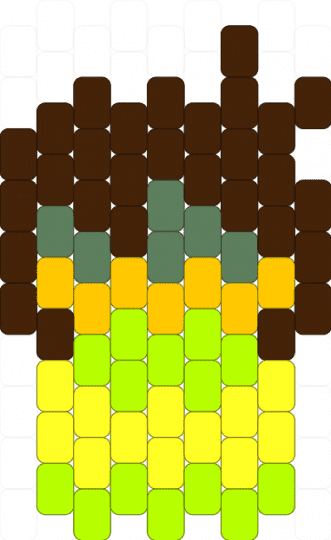 Kris - yellow,brown,determination,deltarune,the soul