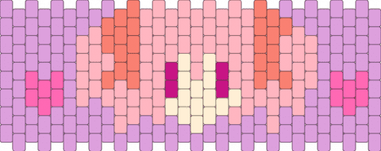 Madoka Kandi cuff - pink
