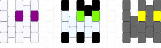 3 cat patterns - white,gray