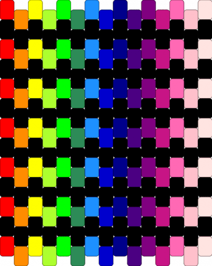 Scenecore Cuff :3 - black,purple,pink,green