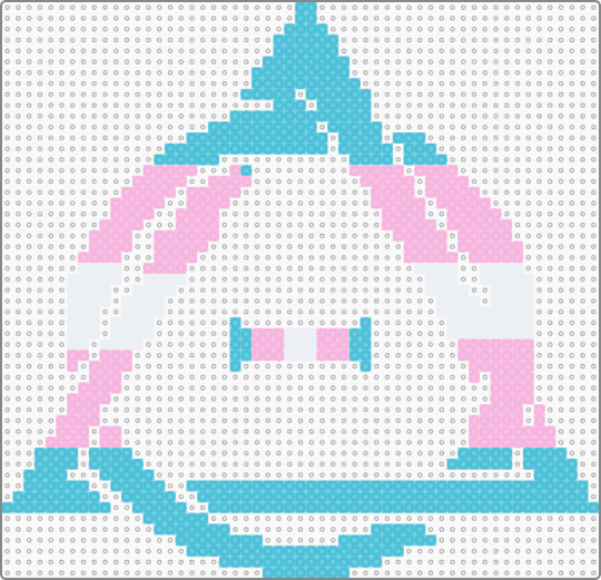 TRANS THERIAN :3 🩵🩷🤍🩷🩵🏳️‍⚧️ - light blue,pink