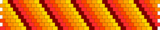 Shrimp coloured cuff - orange,red,shrimp,yellow,food,dark red,fade,rawr
